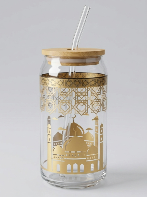 Glass Cans with Bamboo Lids